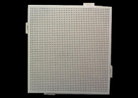 Office Ceiling Perforated Aluminum Sheet Round Holes With Pe Pvdf Coated
