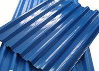 0.4 - 10mm Thick Color Coated Aluminum Corrugated Metal Roofing Sheets