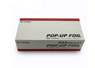 Pop - Up Aluminum Foil Sheets With Silver Color 0.008mm - 0.04mm Thickness