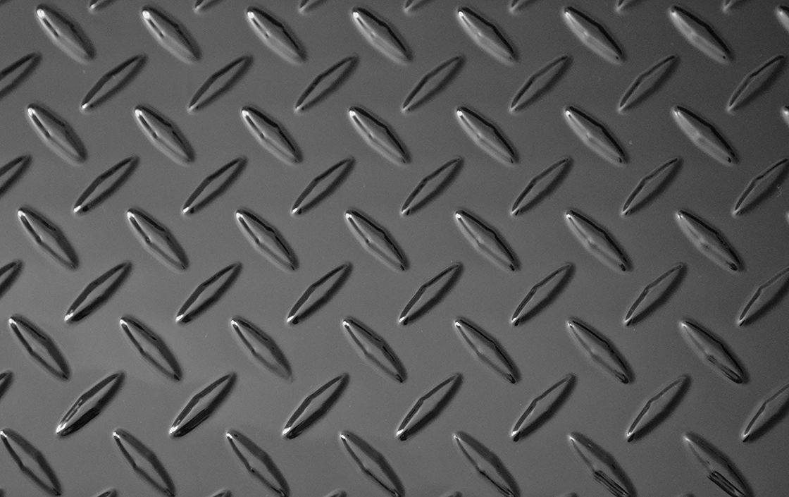 Anodized Aluminum Tread Plate 0.1 8mm Thickness For