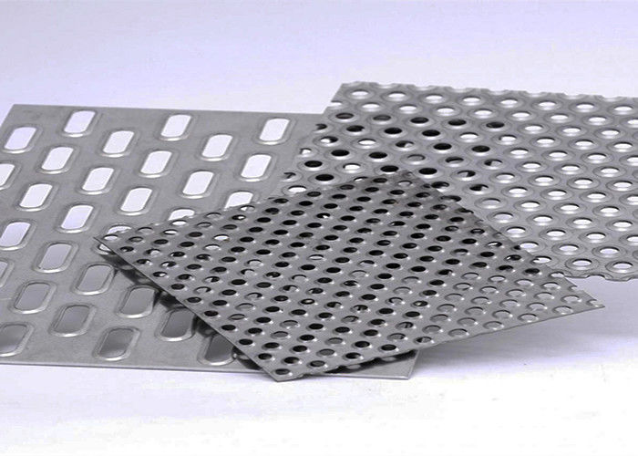 Galvanized Round Hole Aluminum Perforated Sheet With Corrosion Resistance