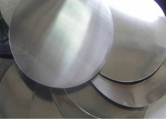 Spinning Silver Aluminium Discs Circles Alloy 1000 Series Customized Diameter