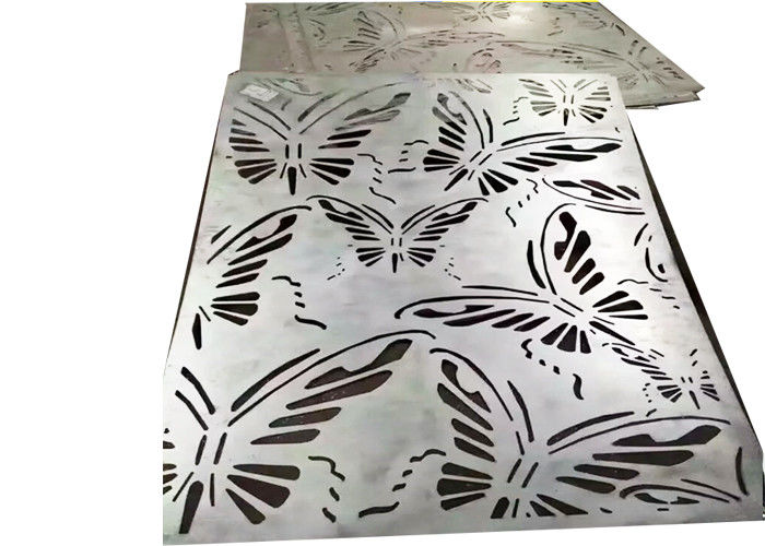 Curved Decorative Sheet Metal Panels Special Designed With Galvanized Surface
