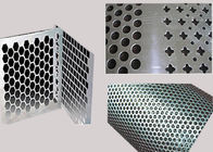 Artistic Perforated Aluminium Plate , Customized Aluminum Sheet With Holes 