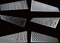 Special Patterns Perforated Aluminum Sheet For Decoration / Construction