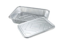 Fast Food  Aluminum Foil Containers , Take Out Containers With Smooth Wall