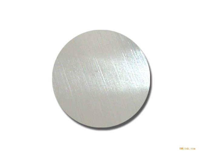 1050 1060 Blank Aluminum Discs , 0.3 - 4.0 Mm Thickness Round Aluminum Plate 