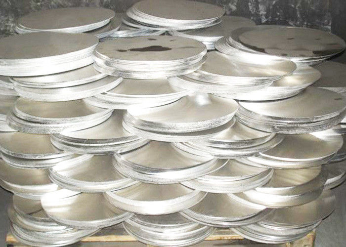 Mill Finished Anodized Aluminum Discs Corrosion Resistant In Natural Color