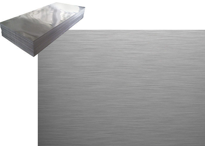 Brite Brushed Aluminium Sheet , Furniture Aluminum Sheet Coil For Cabinet